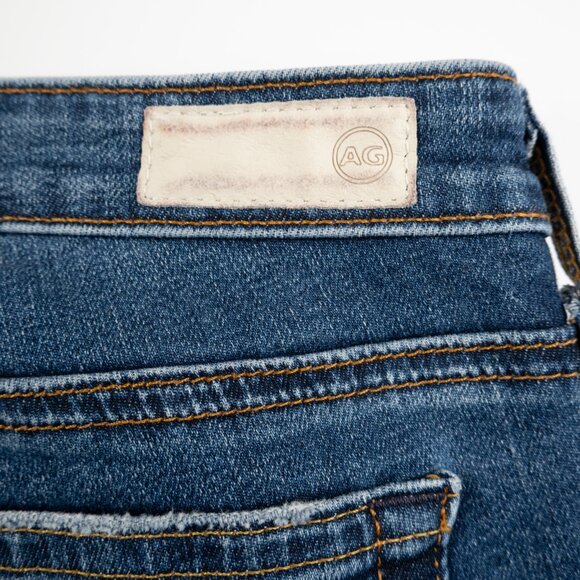 AG Adriano Goldschmied The Stilt Cigarette Leg low rise skinny jeans size 26 - Picture 7 of 10